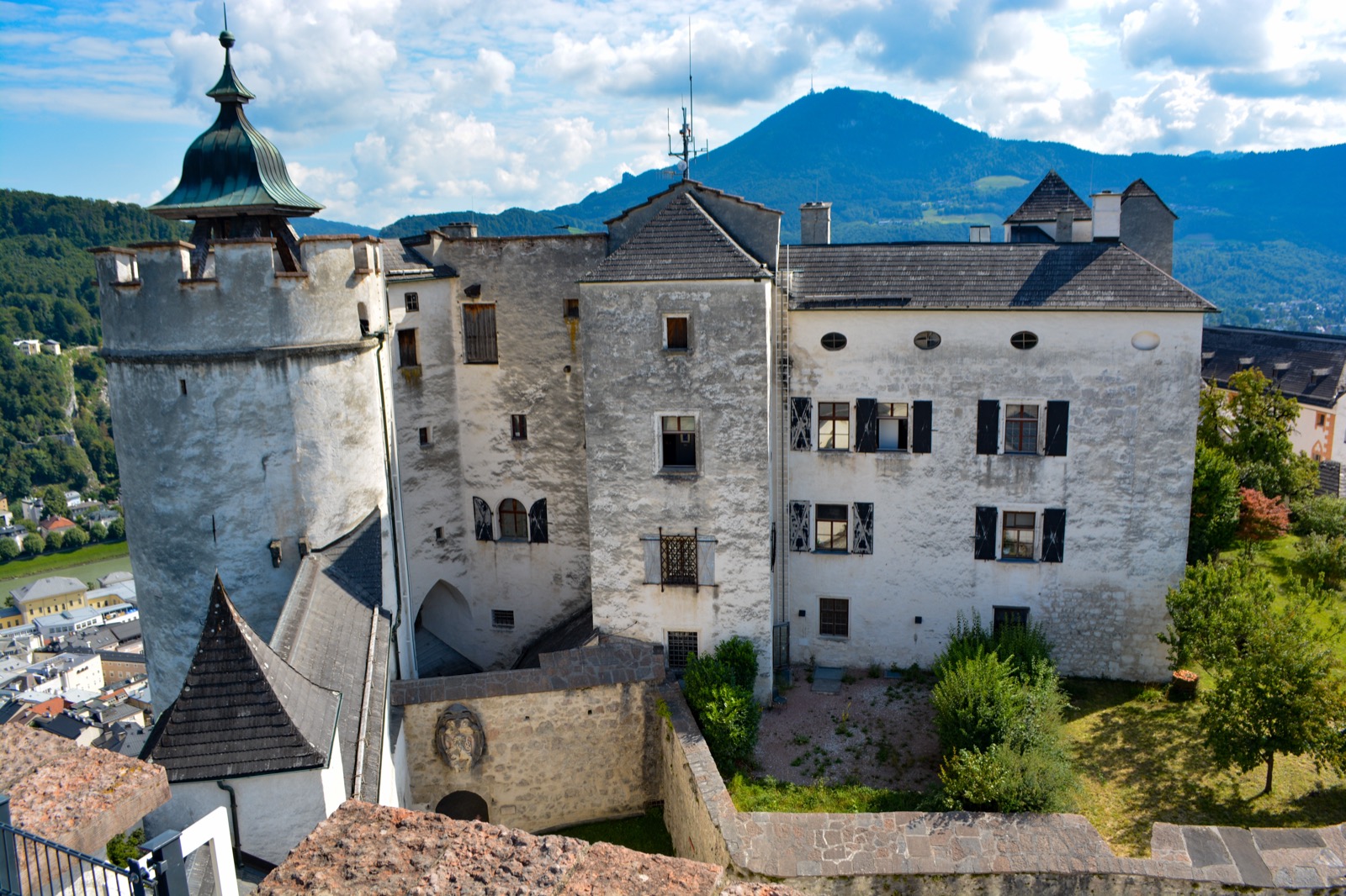 Innenhof der Festung Hohensalzburg
